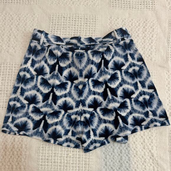 WHBM XS high rise belted tie front Matte jersey stretch pull on shorts SH2 2747 - Picture 6 of 8